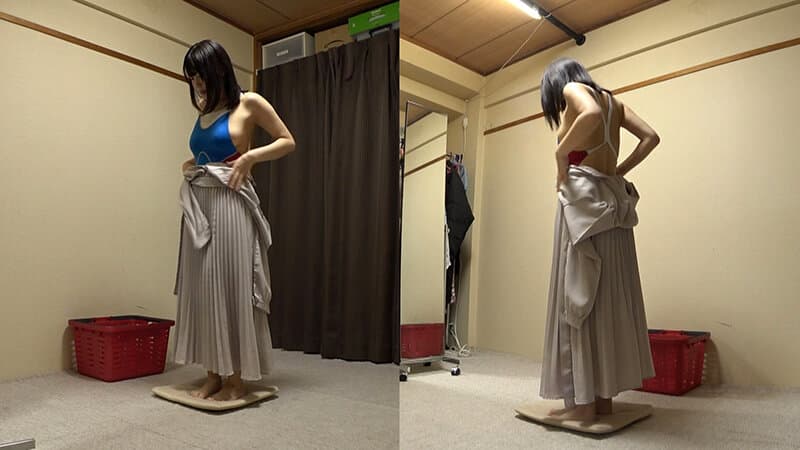 碧那美海 濡れてテカってピッタリ密着 神競泳水着 可愛い女子の競泳水着姿をじっとりと堪能！着替え撮影から始まり貧乳から巨乳にパイパン、ハミ毛、ジョリワキ等のフェチ接写やローションソーププレイや競泳水着ぶっかけ等を完全着衣で楽しむAV サンプル1