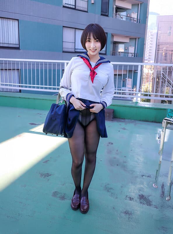 美少女優等生 放課後変態黒パンスト倶楽部 糸井瑠花 サンプル1