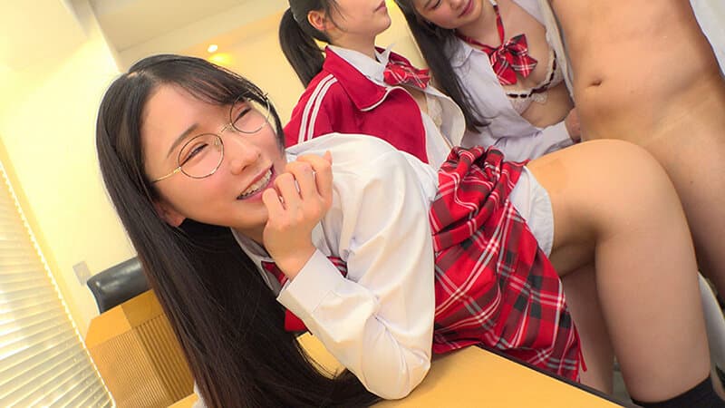 女子●生ハーレムオナサポ学園 J●による正しい射精レッスン！センズリから中出しセックスまで サンプル10
