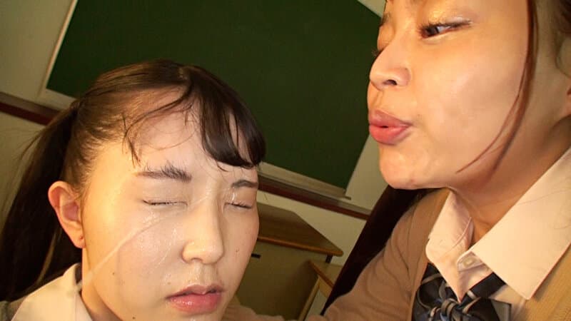 顔面舐めアクメ唾まみレズ サンプル14