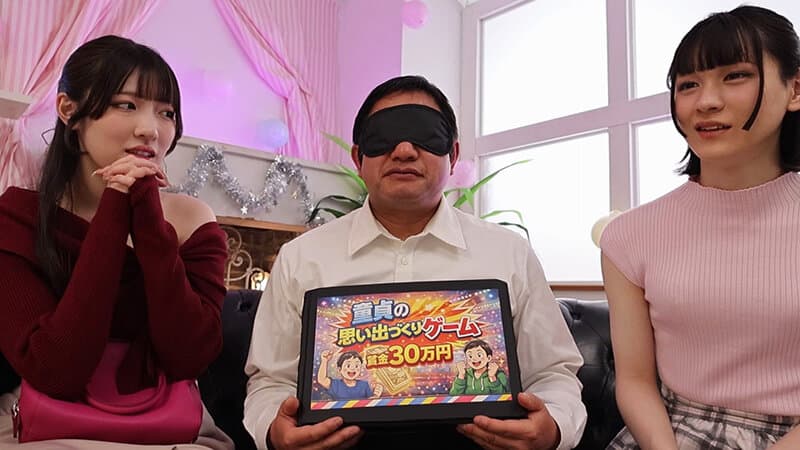 童貞救済バトル！ニューハーフ VS 女子大生 交互に穴試し！結果…まさかの3P突入！？ 花宮ひめ サンプル11
