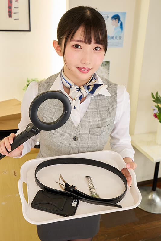 【VR】セキュリティに厳しい会社で、エラー検知されてしまったボクのチ〇ポ。受付嬢は、ザーメンが空っぽになるまで、淡々とマニュアル通りにオモチャ責めで射精させた。 巴ひかり サンプル3