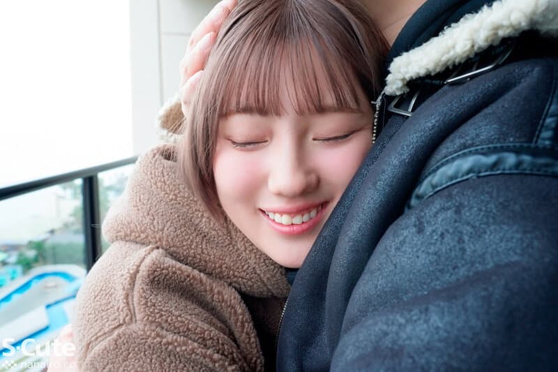 休日に彼女と。びしょ濡れ彼女と種付け温泉旅行 小鈴みかん サンプル5